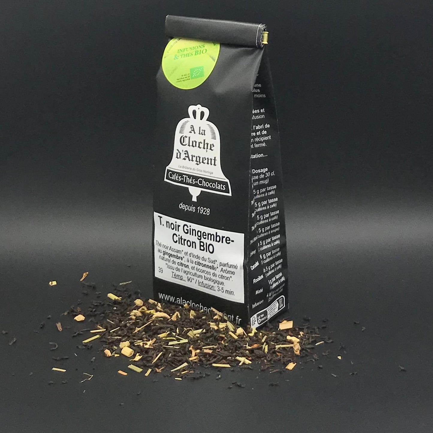 Thé noir Gingembre-Citron BIO