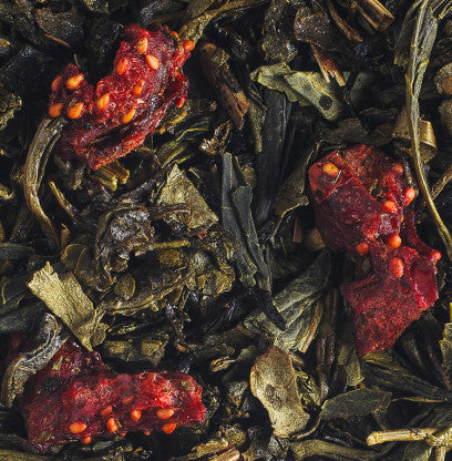 Thé Vert Fraise Basilic