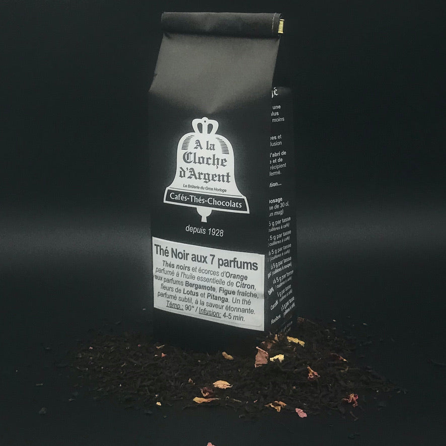 Black tea with 7 flavors