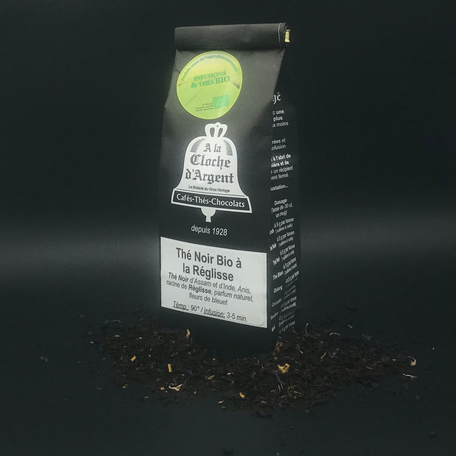 ORGANIC black tea with liquorice